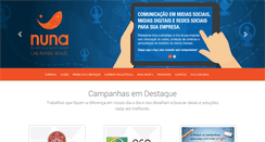 Desktop Screenshot of nuna.com.br