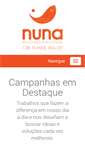 Mobile Screenshot of nuna.com.br